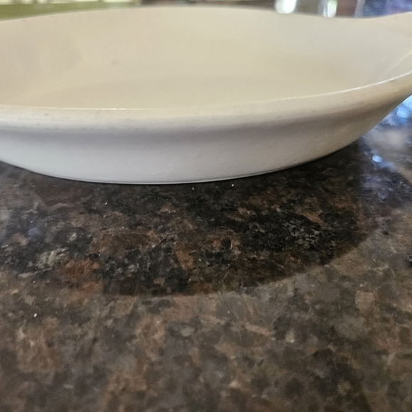 Hall 528 White Ironstone Small Oval Bowl - Picture 2 of 4